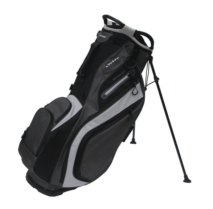 Xpress Plus 14-way Stand Bag Black/Charcoal/Light Gray