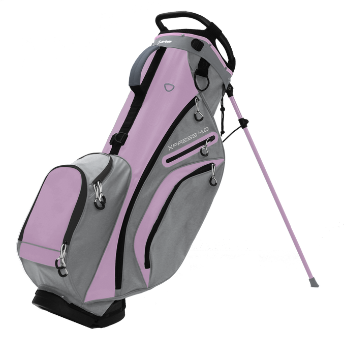 Xpress 4.0 6-way Stand Bag Light Gray/Violet