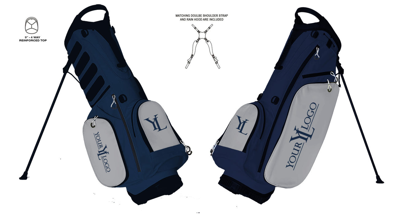 Best Fully Custom Golf Bag Navy Blue
