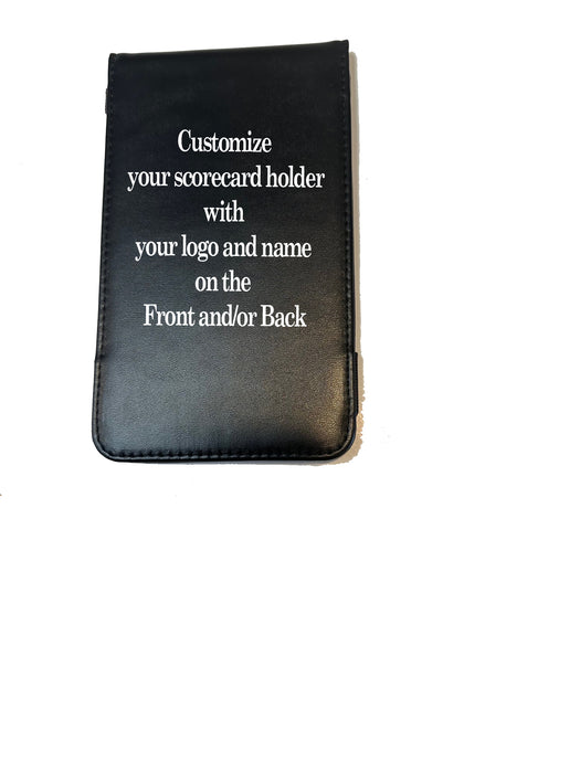 Custom Scorecard holder- No minimums
