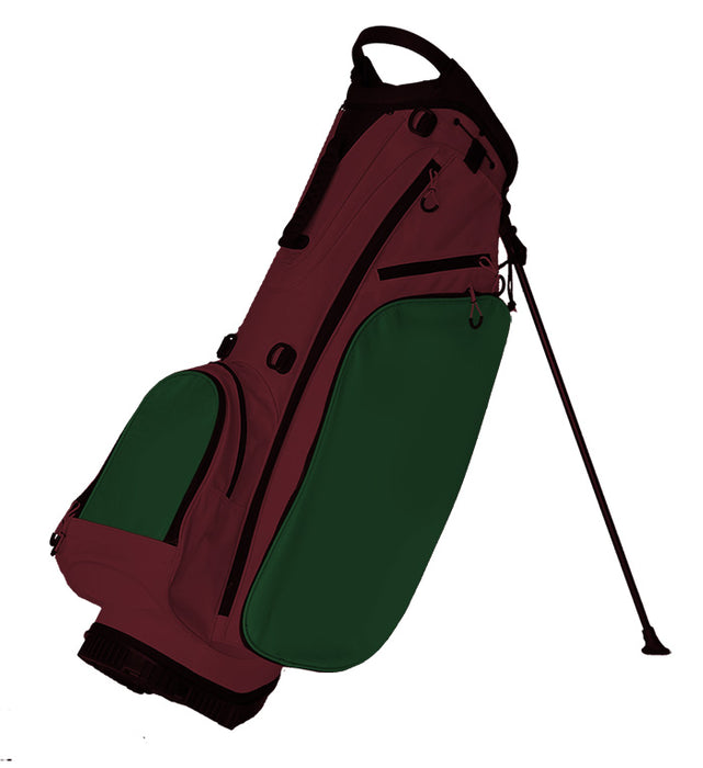 Maroon Fully Custom Golf Bag