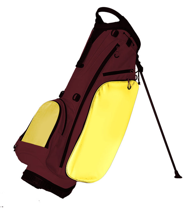 Maroon Fully Custom Golf Bag