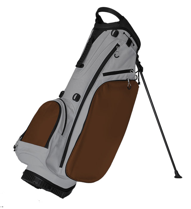 Fully Custom Golf Bag Silver Gray