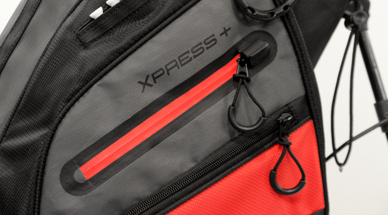 Xpress Plus 14-way Stand Bag Black/Gray/Red