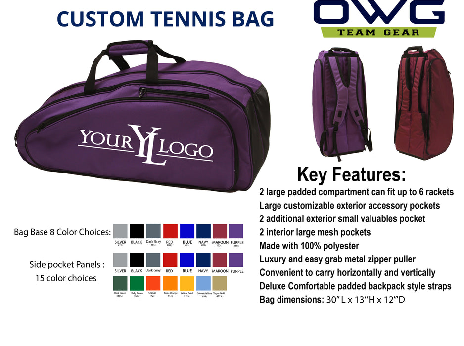 Luxury Tennis Bags, Tennis Racquet Bags, Totes & Backpacks