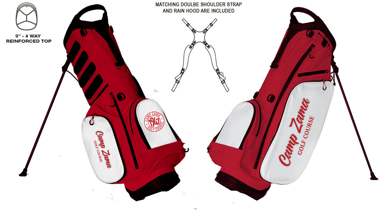Fully Custom Golf Bag Red