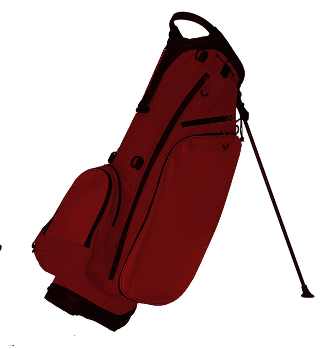 Maroon Fully Custom Golf Bag