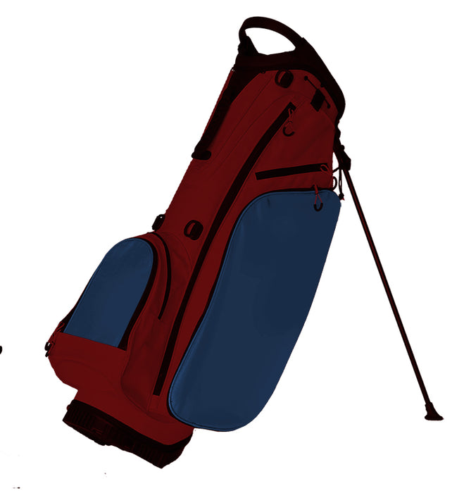 Maroon Fully Custom Golf Bag