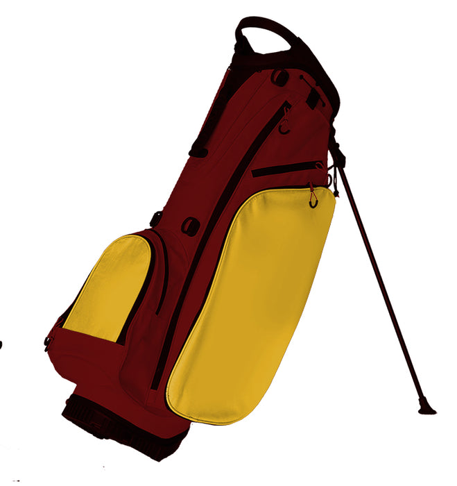Maroon Fully Custom Golf Bag