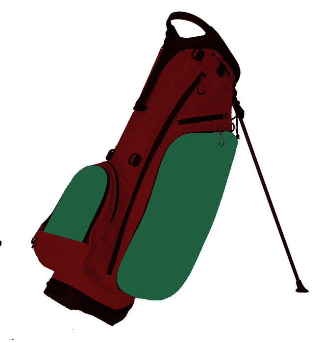 Maroon Fully Custom Golf Bag