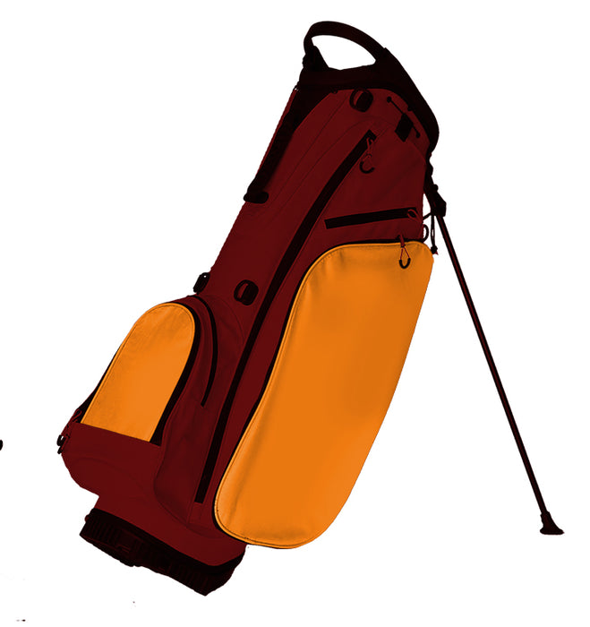Maroon Fully Custom Golf Bag