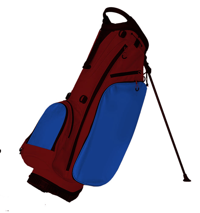 Fully Custom Golf Bag Maroon