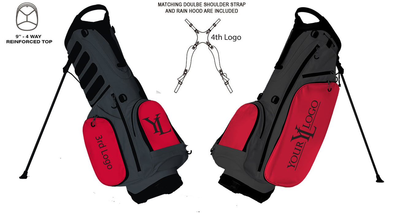 Best Fully Custom Golf Bag- No Minimum, No setup Fee, 1-week Delivery —  1withGolf