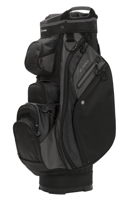 Z-100 15-way Cart Bag Black/Charcoal/Black