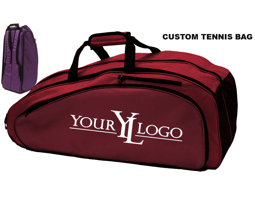 Custom Tennis Bag Red
