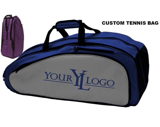 Custom Tennis Bag Navy Blue